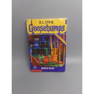Goosebumps Monster Blood R.L. Stine Scholastic Apple Paperback‎ Book